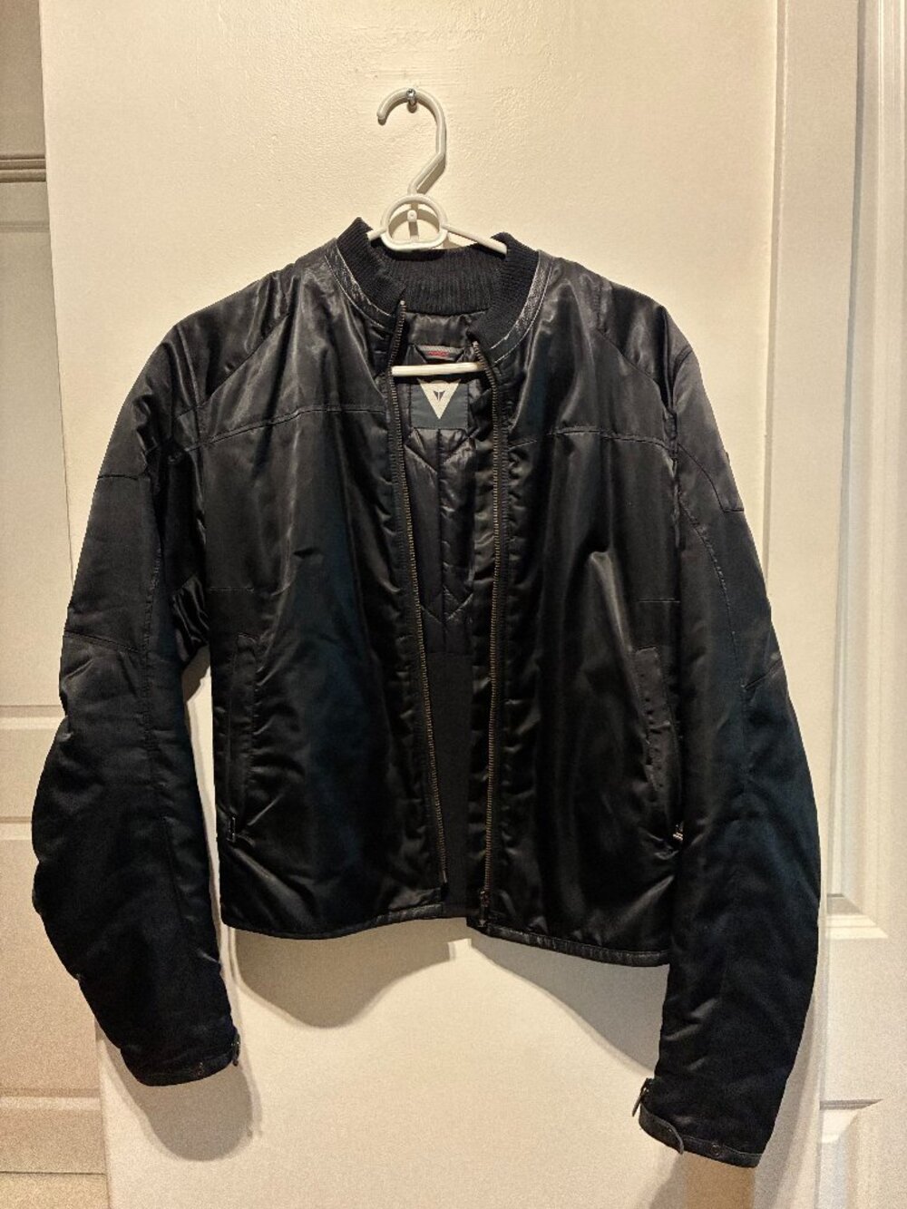 Dainese Textile Motorcycle Jacket Black Size 44 (No Armor)